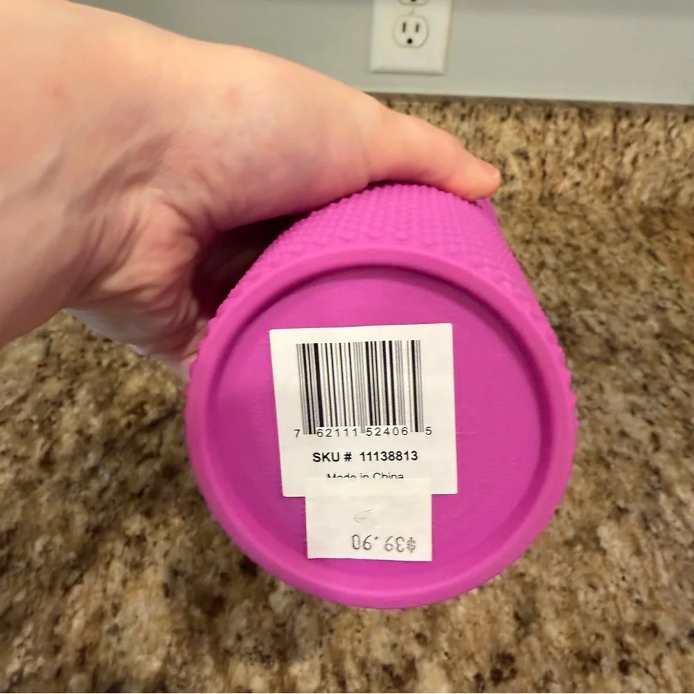 NWT Starbucks Mexico Barney Purple Grape Matte Venti 24oz Studded Tumbler Cup